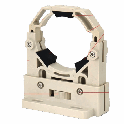 Suporte Ajustável Tubo Laser CO2 50w até 150w - 55–80mm